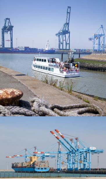 VISITE DU PORT DE ZEEBRUGGE